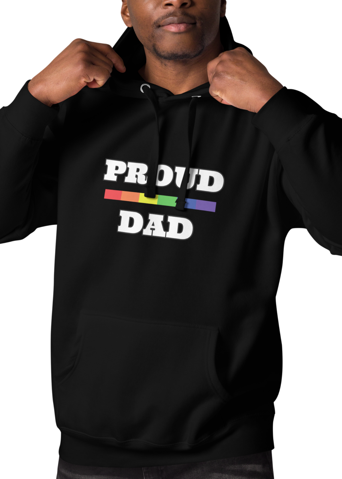 Proud Dad Pride Hoodie