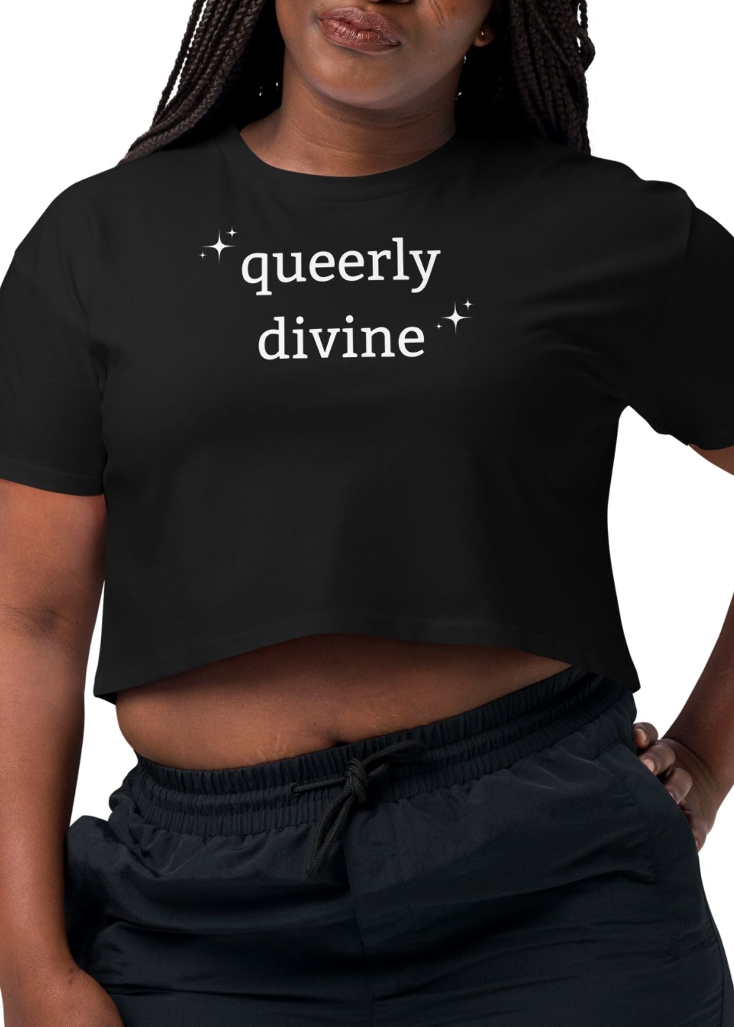 Queerly Divine Crop Top