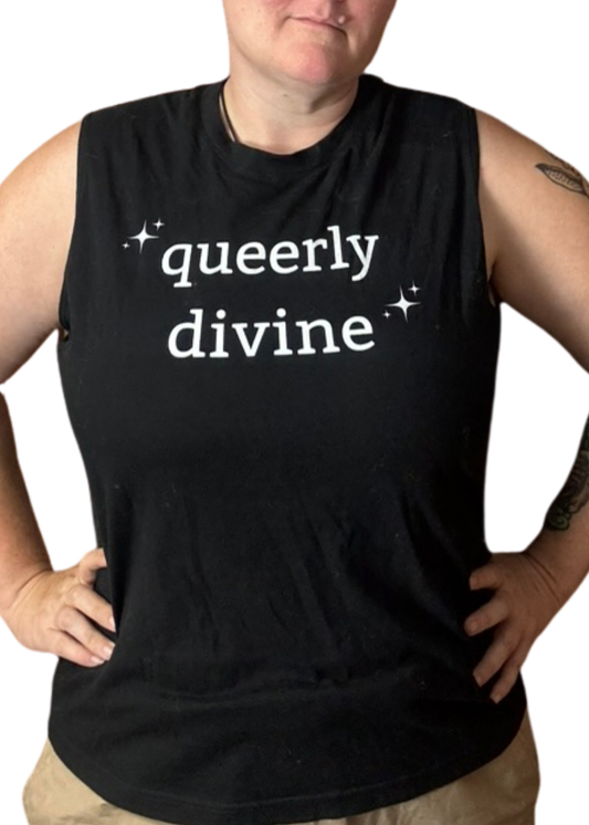 Queerly Divine Tank Top | Masc Fit