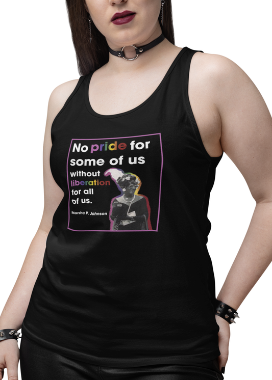 Marsha P. Johnson "Pride & Liberation" Tank Top | Femme Cut
