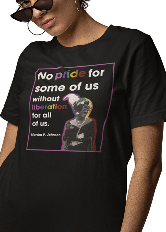 Marsha P. Johnson "Pride & Liberation" T-Shirt