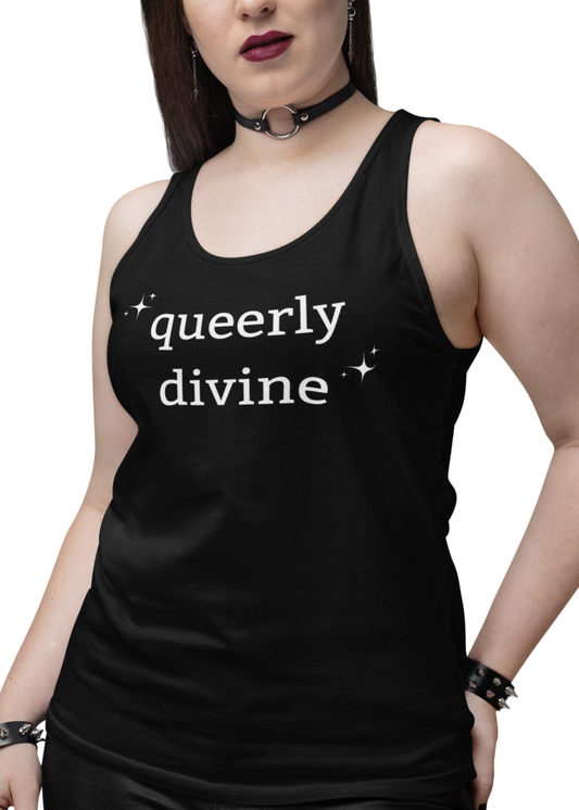 Queerly Divine Tank Top | Femme Fit